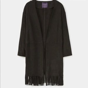 ❤️SALE❤️ Mango Fringed Suede Jacket